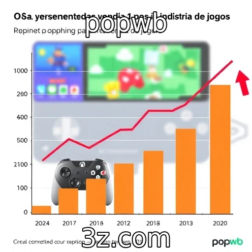 popwb - Crescimento das vendas digitais na indústria de jogos